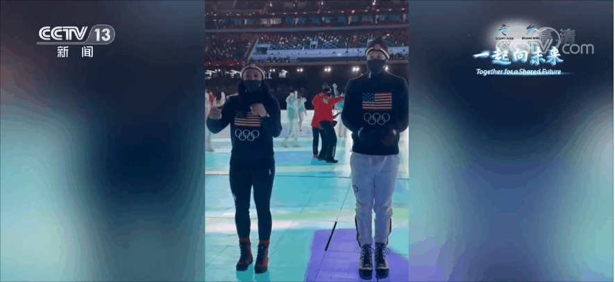 各国运动员社交账号刷屏,分享冬奥会闭幕式精彩瞬间