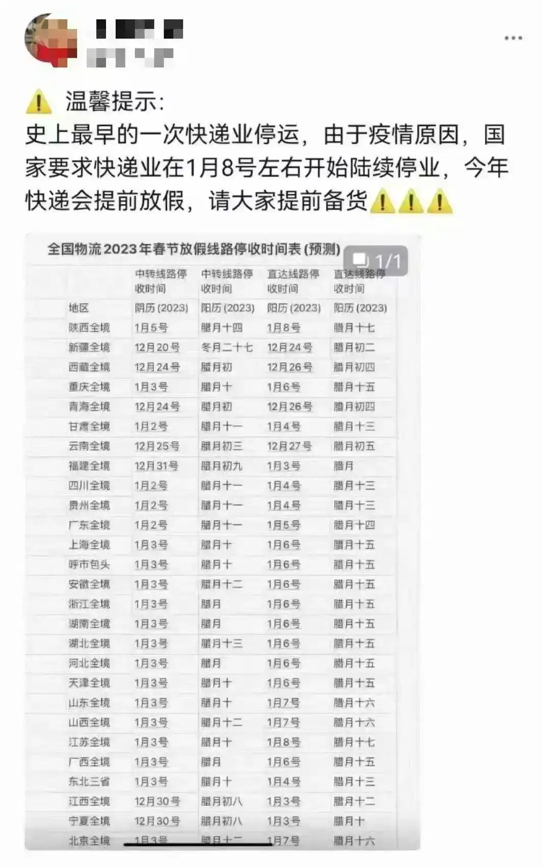 无锡快递春节不停运，全力保障民生物资运输畅通