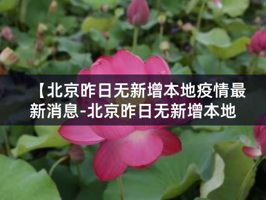 6月24日全国新增本土确诊病例详情，含北京、四川等地情况